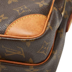 Louis Vuitton Monogram Amazon Crossbody Shoulder Bag Brown Leather