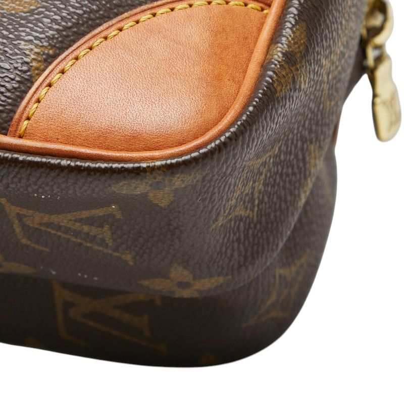 Louis Vuitton Monogram Amazon Crossbody Shoulder Bag Brown Leather