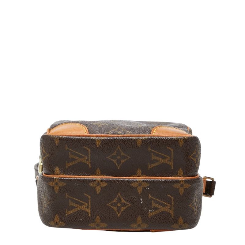 Louis Vuitton Monogram Amazon Crossbody Shoulder Bag Brown Leather