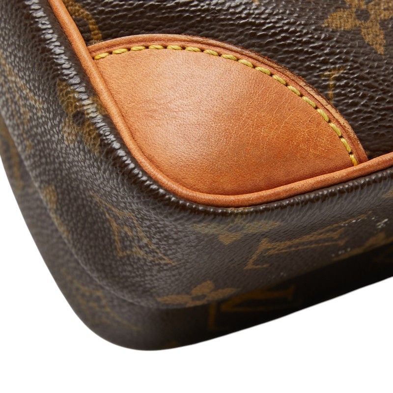 Louis Vuitton Monogram Amazon Crossbody Shoulder Bag Brown Leather