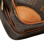 Louis Vuitton Monogram Amazon Crossbody Shoulder Bag Brown Leather