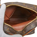 Louis Vuitton Monogram Amazon Crossbody Shoulder Bag Brown Leather