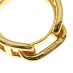 Hermes Chaine D'ancre Scarf Ring Gold — view 5