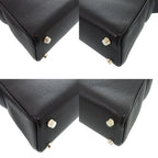 Hermes Shoulder Bag Vintage Chevre Black — view 3