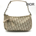 Dior Trotter Ribbon Leather Mini Shoulder Bag Beige