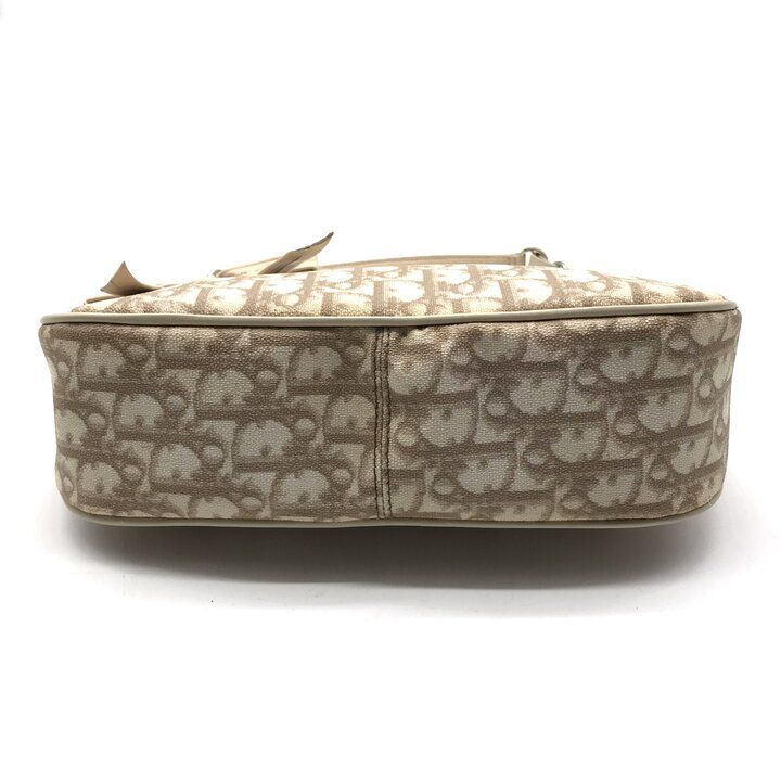 Dior Trotter Ribbon Leather Mini Shoulder Bag Beige — view 4