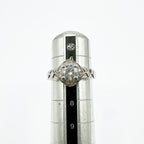 Chanel Coco Crush Diamond Platinum Gia with Ring — view 7