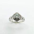 Chanel Coco Crush Diamond Platinum Gia with Ring — view 2