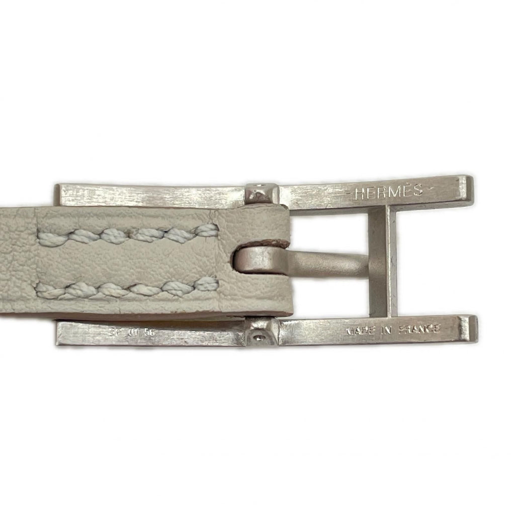 Hermes Bracelet Behapi Reversible Swift Double Tour Lime Etain — view 6