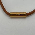 Hermes Pendant Leather Studs Brown — view 8