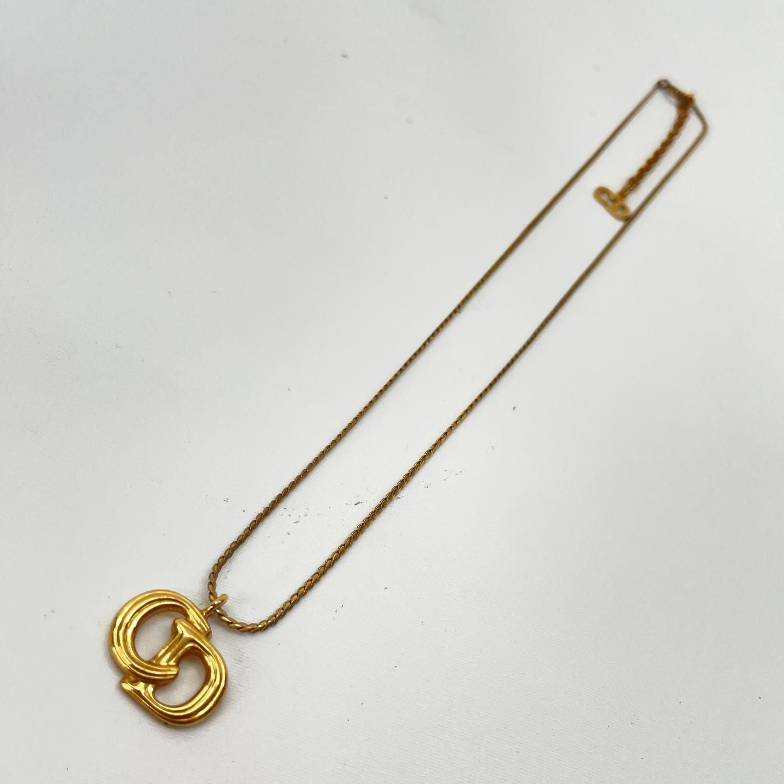 Dior Necklace CD Logo Gold — view 2