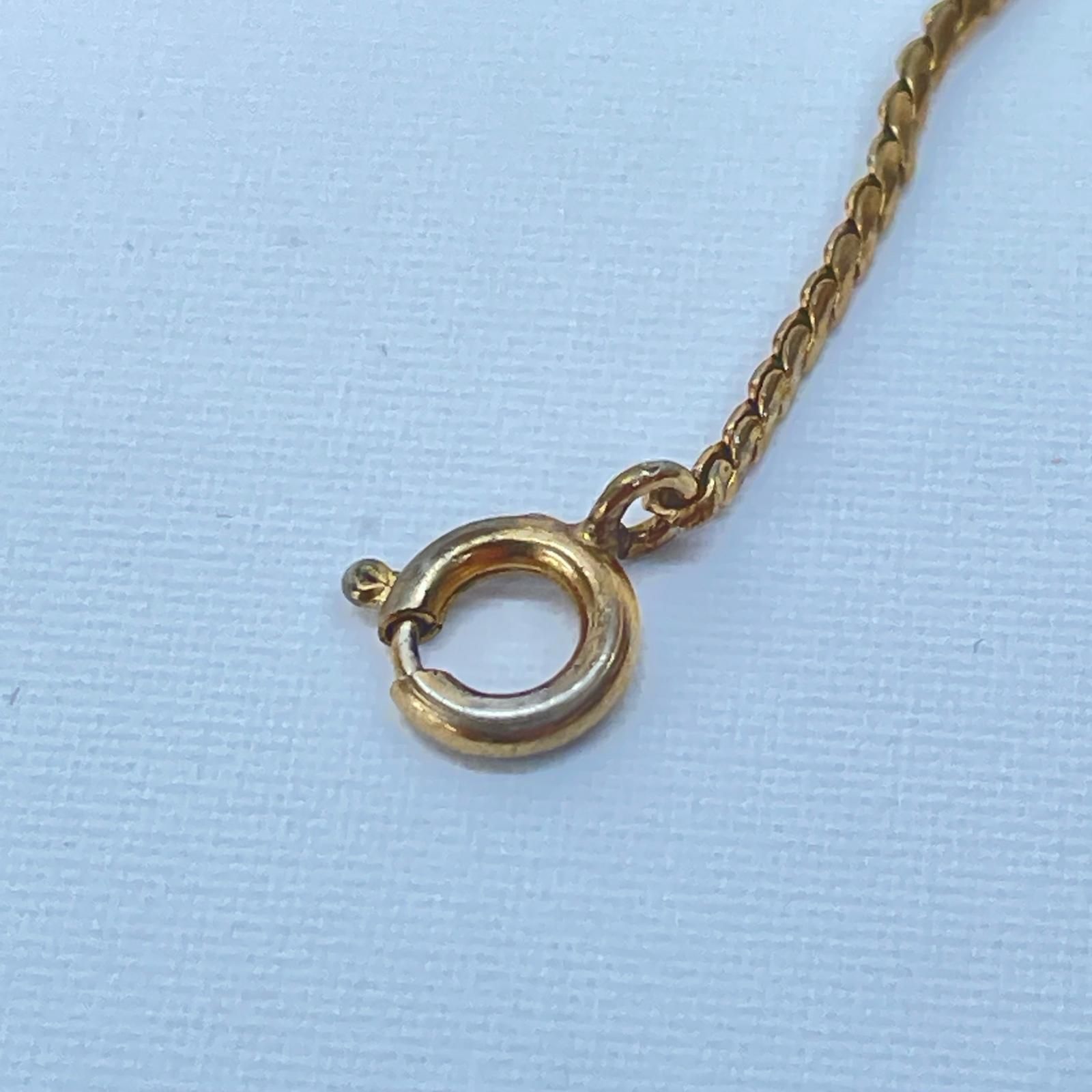 Dior Necklace CD Logo Gold — view 6