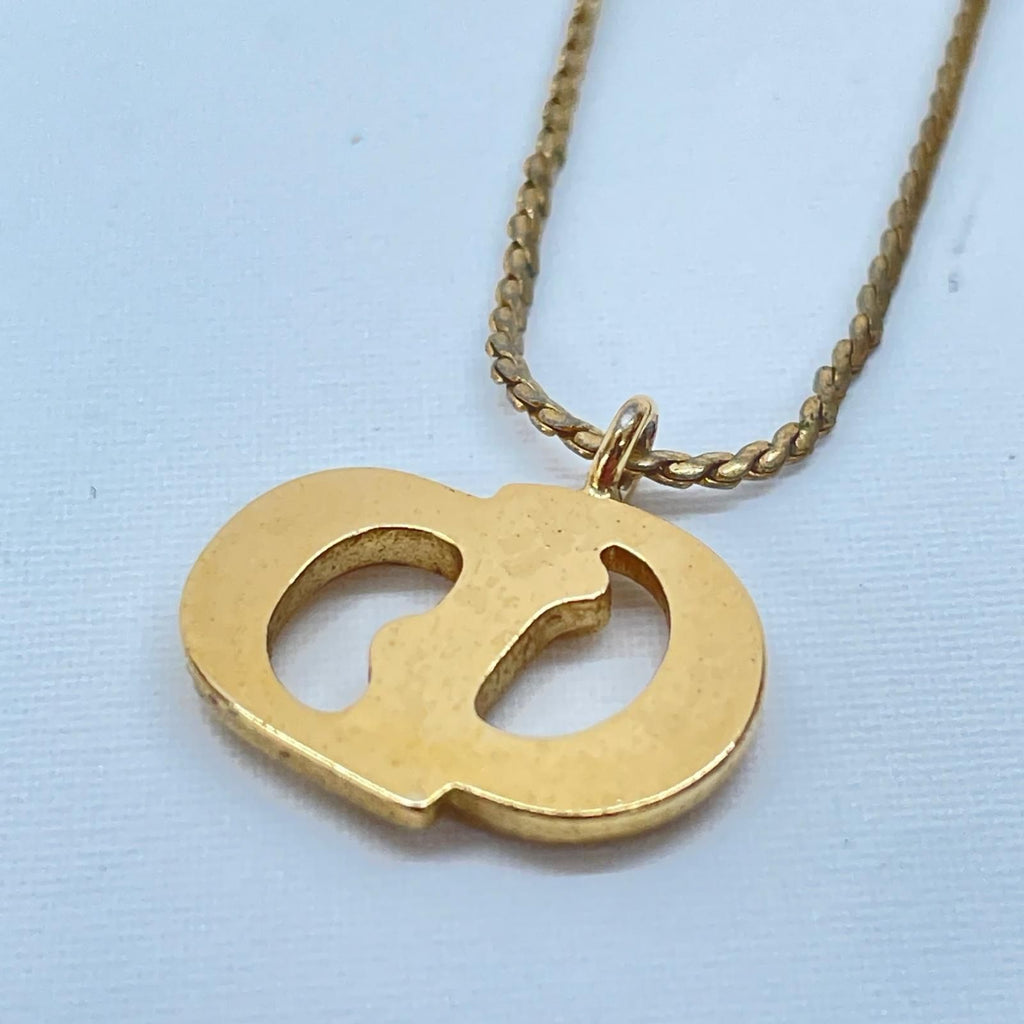 Dior Necklace CD Logo Gold — view 3