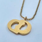 Dior Necklace CD Logo Gold — view 3