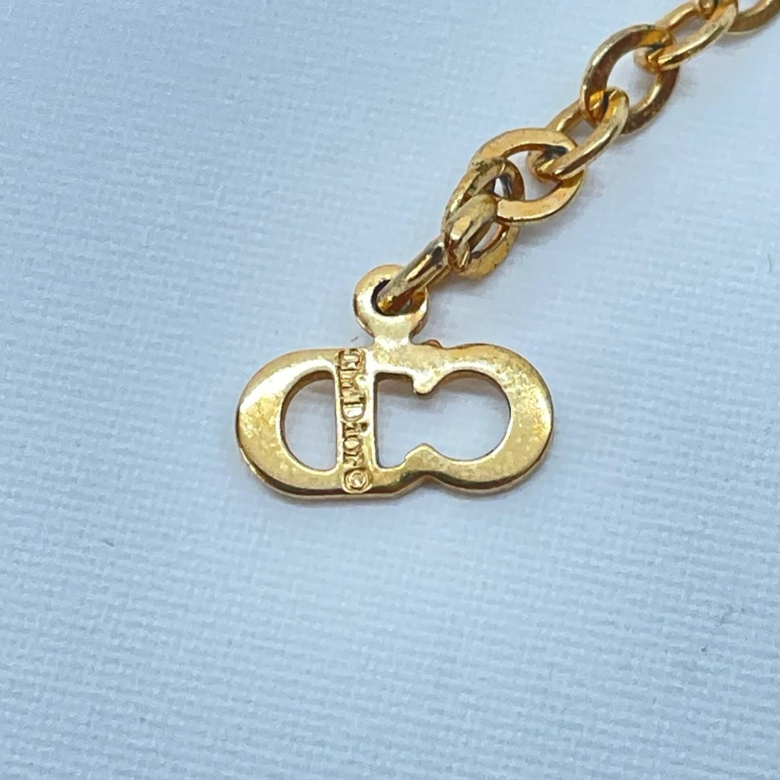 Dior Necklace CD Logo Gold — view 5