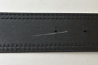 Dior Belt Leather Black Silver Business — view 4