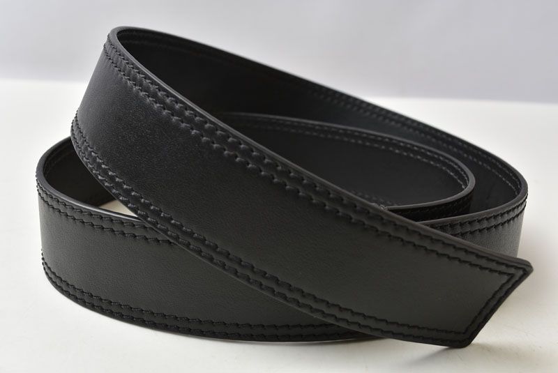 Dior Belt Leather Black Silver Business — view 2