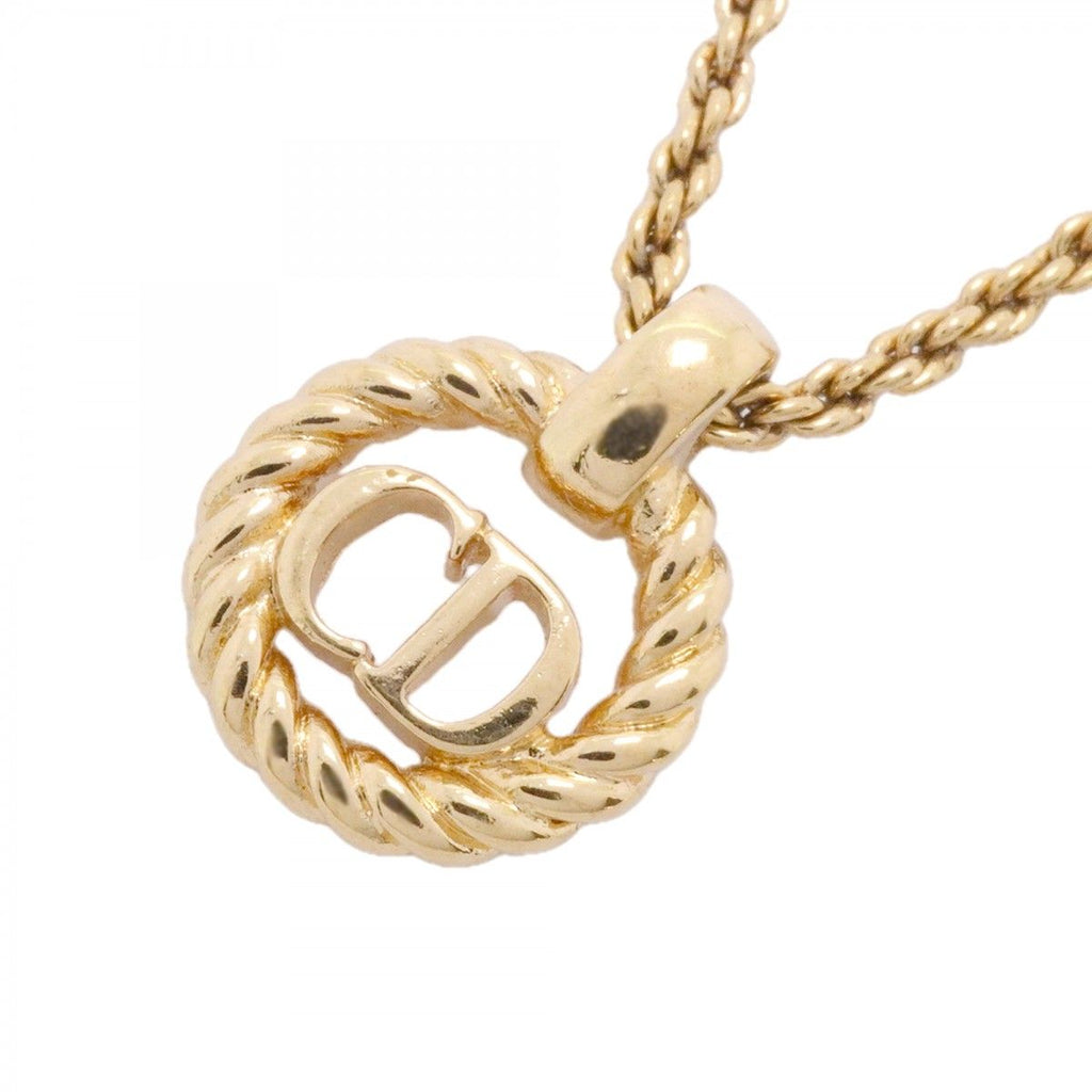 Dior Necklace CD Logo Gold Plated
