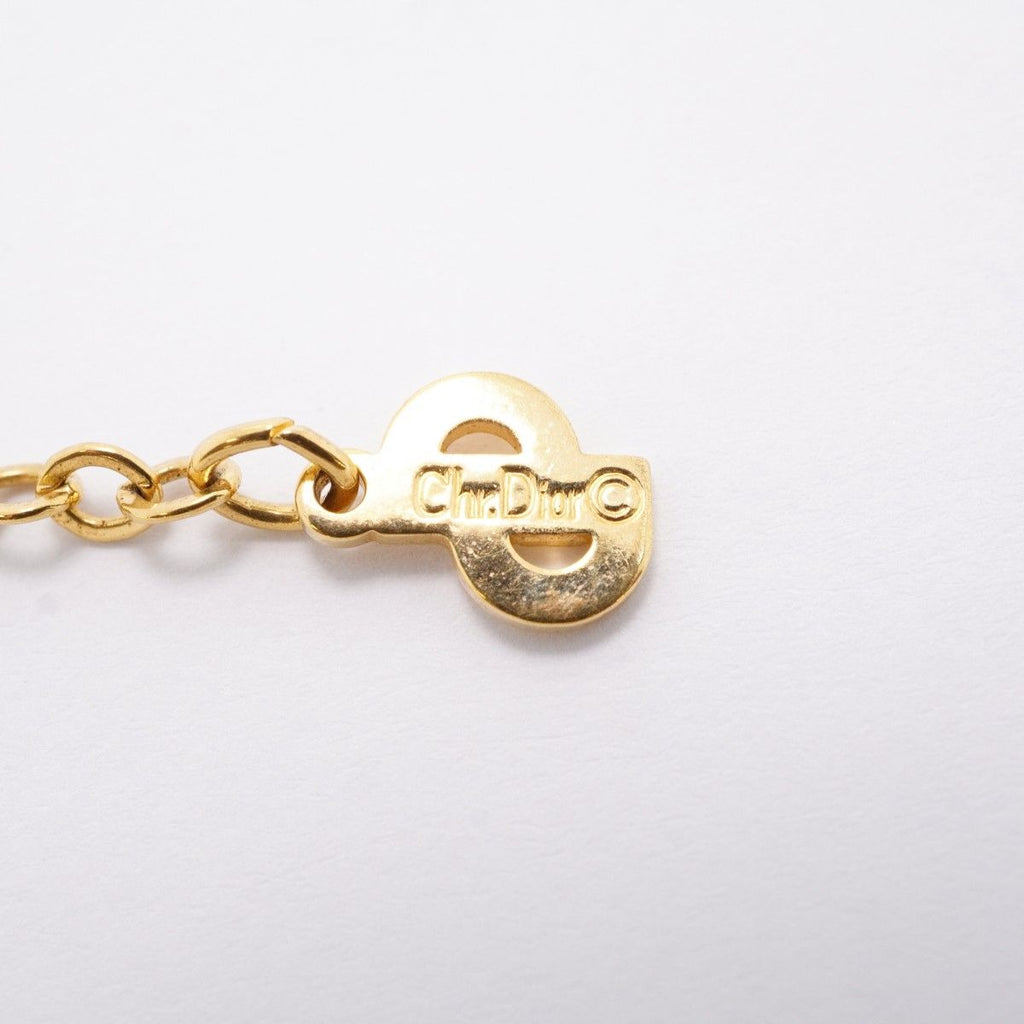 Dior Necklace CD Logo Gold Plated — view 5