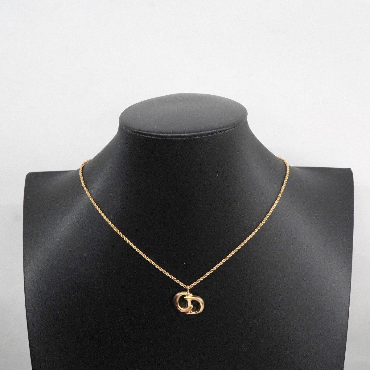 Dior Necklace CD Logo Gold Plated — view 6