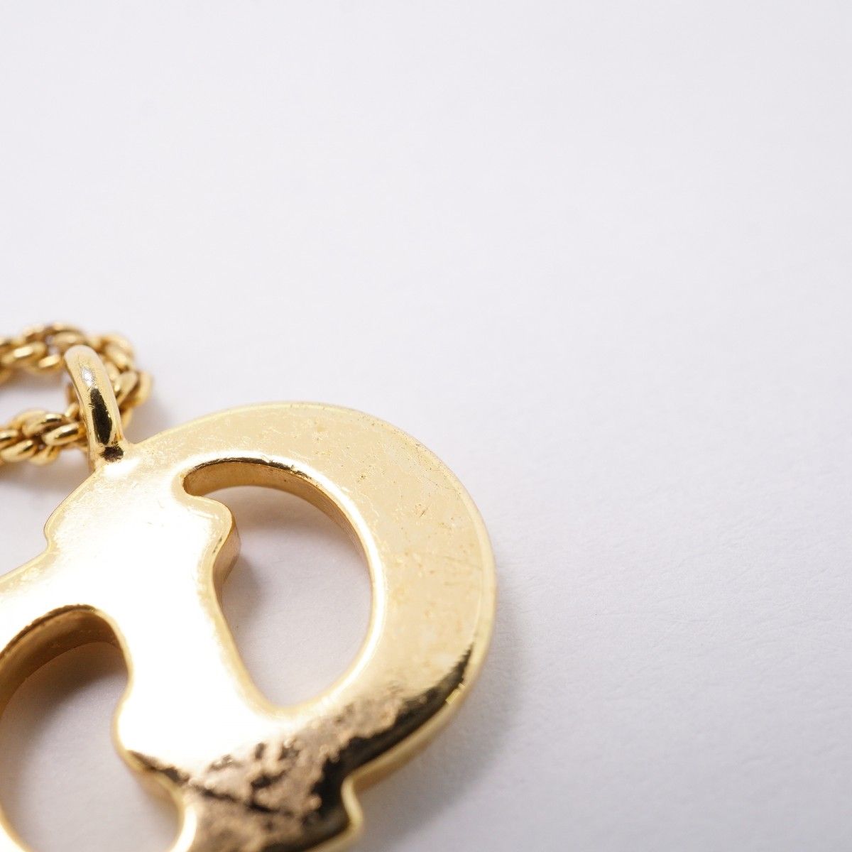Dior Necklace CD Logo Gold Plated — view 7