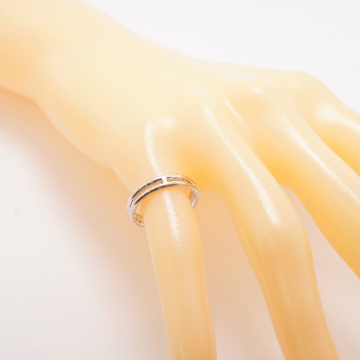 Hermes Ring Arianne 18k White Gold — view 8