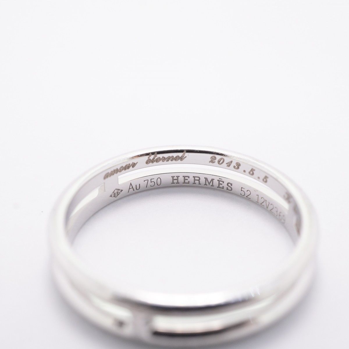 Hermes Ring Arianne 18k White Gold — view 4