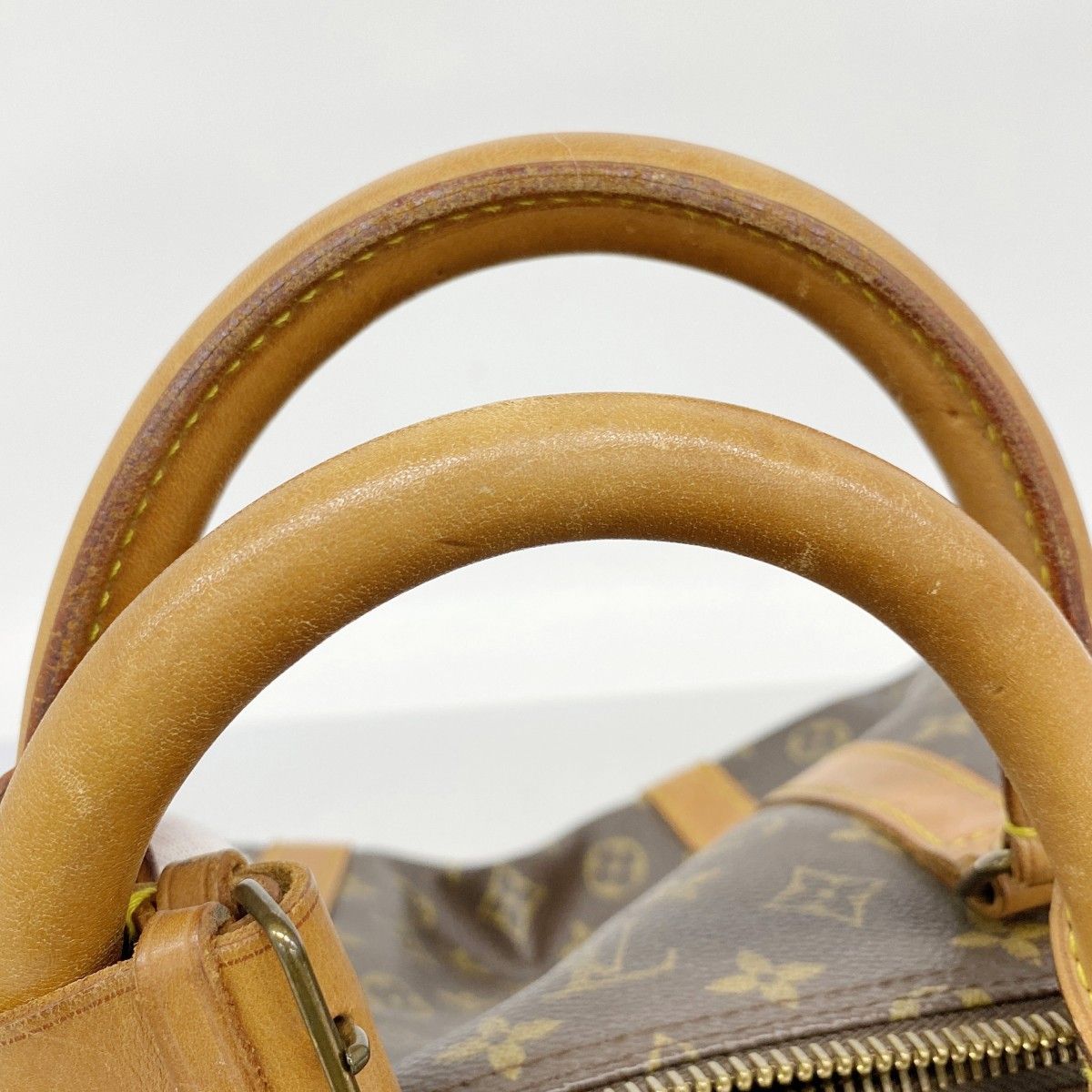 Louis Vuitton Boston Bag Monogram Keepall Bandouliere 60 Brown — view 9