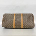 Louis Vuitton Boston Bag Monogram Keepall Bandouliere 60 Brown — view 3