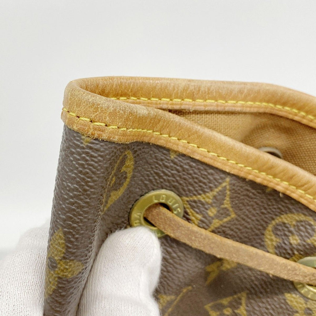 Louis Vuitton Backpack Monogram Montsouris GM Brown — view 9
