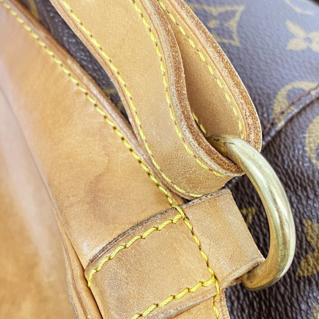 Louis Vuitton Backpack Monogram Montsouris GM Brown — view 8