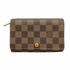 Louis Vuitton Wallet Damier Portefeuille Tresor Ebene