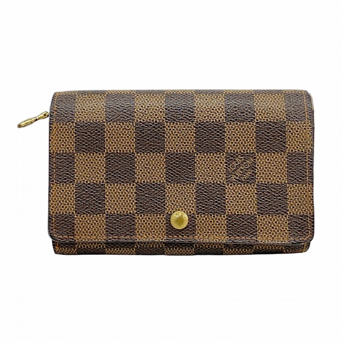 Louis Vuitton Wallet Damier Portefeuille Tresor Ebene