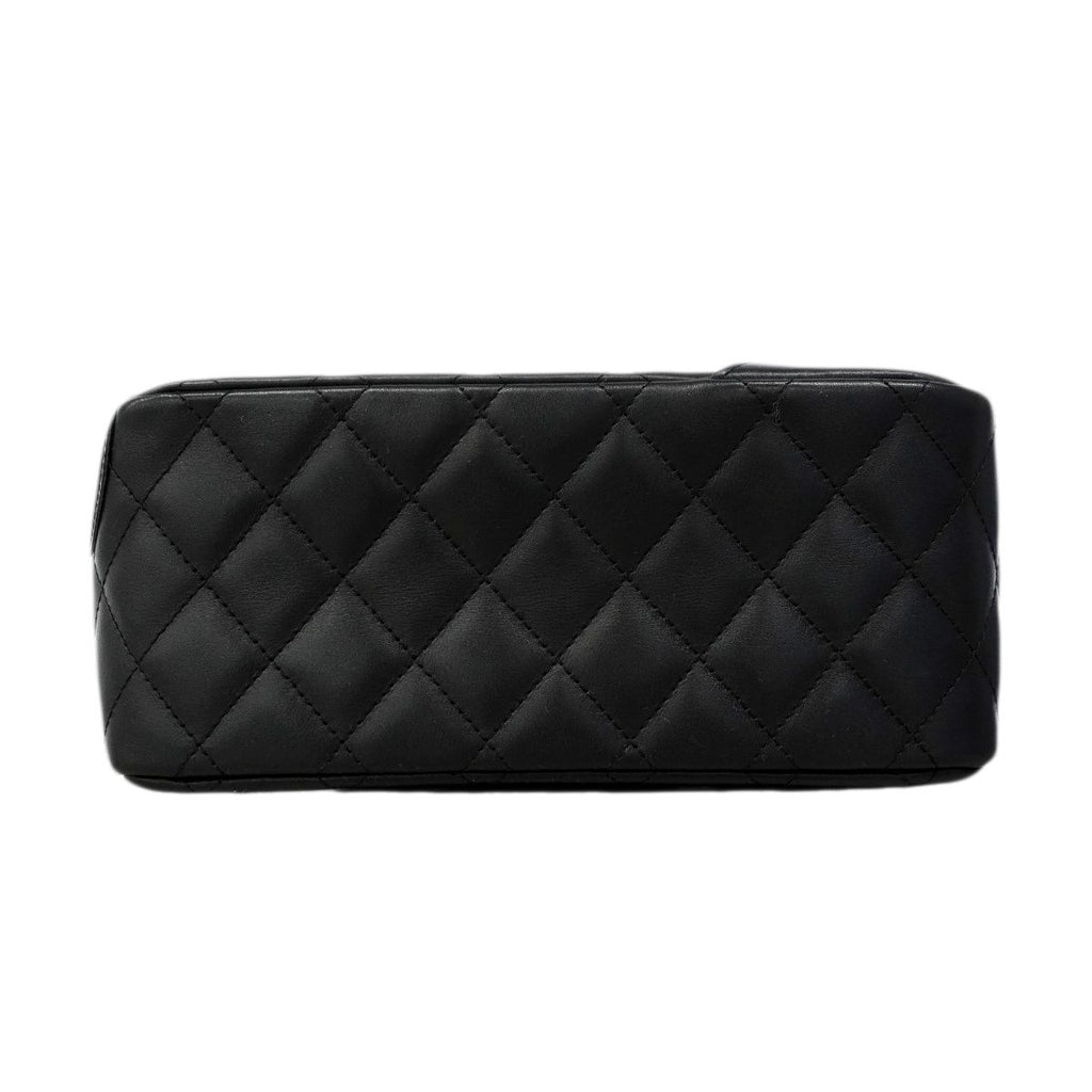 Chanel Handbag Cambon Lambskin Black Silver — view 3