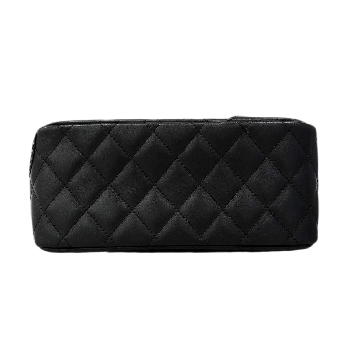 Chanel Handbag Cambon Lambskin Black Silver — view 3