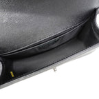 Chanel Shoulder Bag Boy Caviar Leather Black Silver — view 4