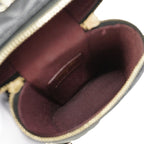Chanel Shoulder Bag Quilted Caviar Leather Black Champagne Gold — view 4