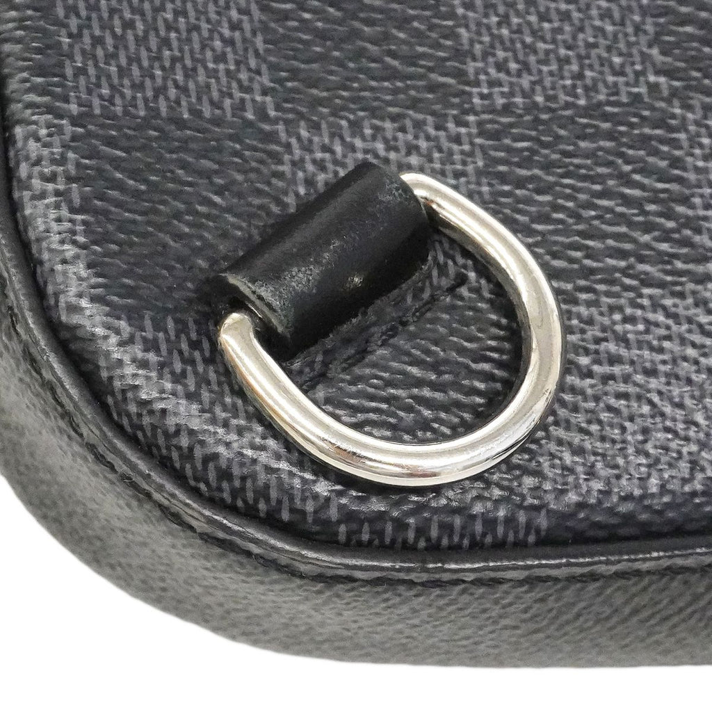 Louis Vuitton Belt Bag Damier Graphite Avenue Black — view 9