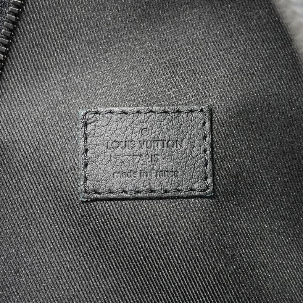 Louis Vuitton Belt Bag Monogram Shadow Duo Black — view 5