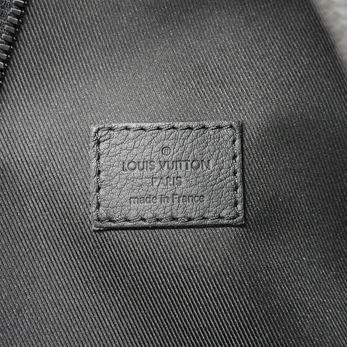 Louis Vuitton Belt Bag Monogram Shadow Duo Black — view 5