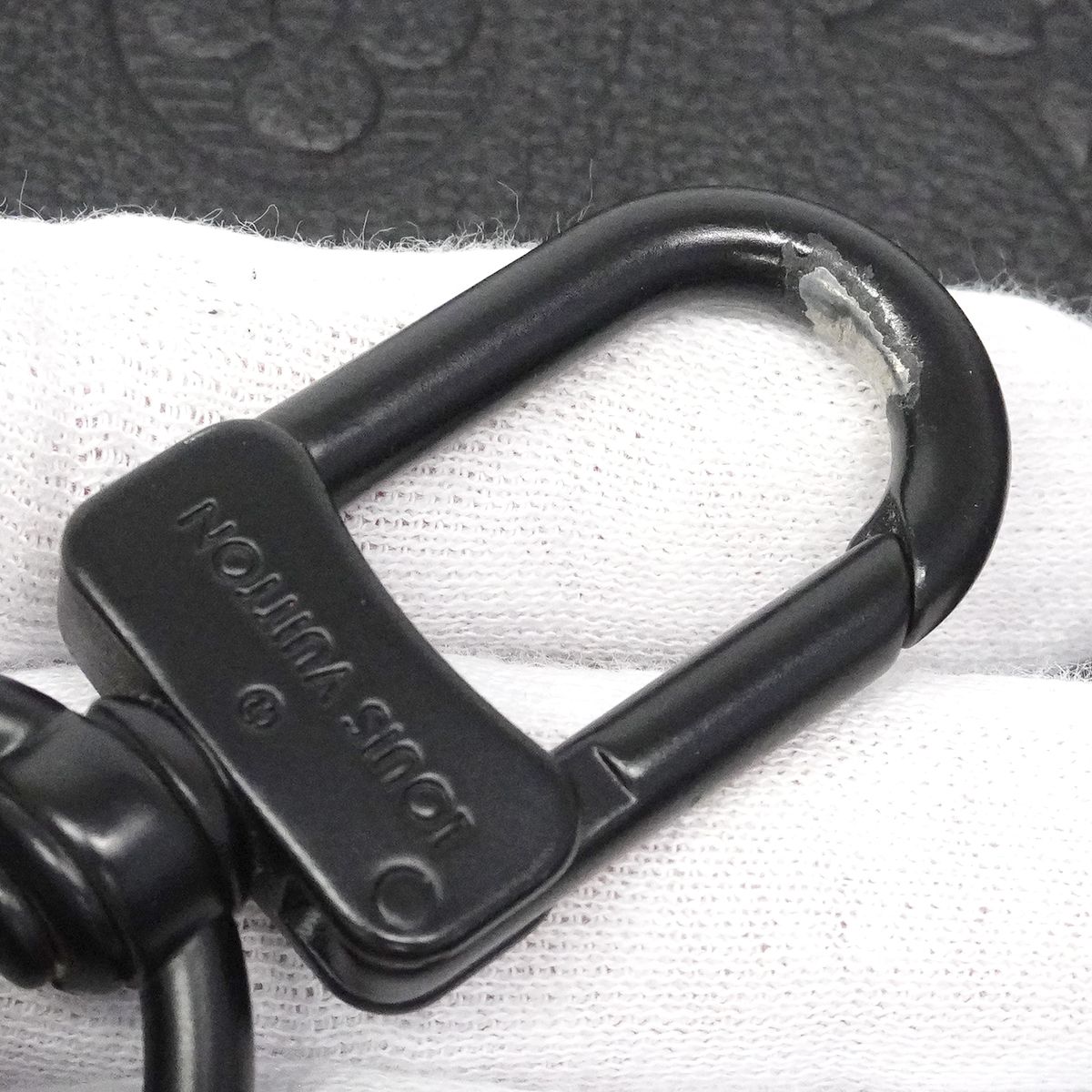 Louis Vuitton Belt Bag Monogram Shadow Duo Black — view 7