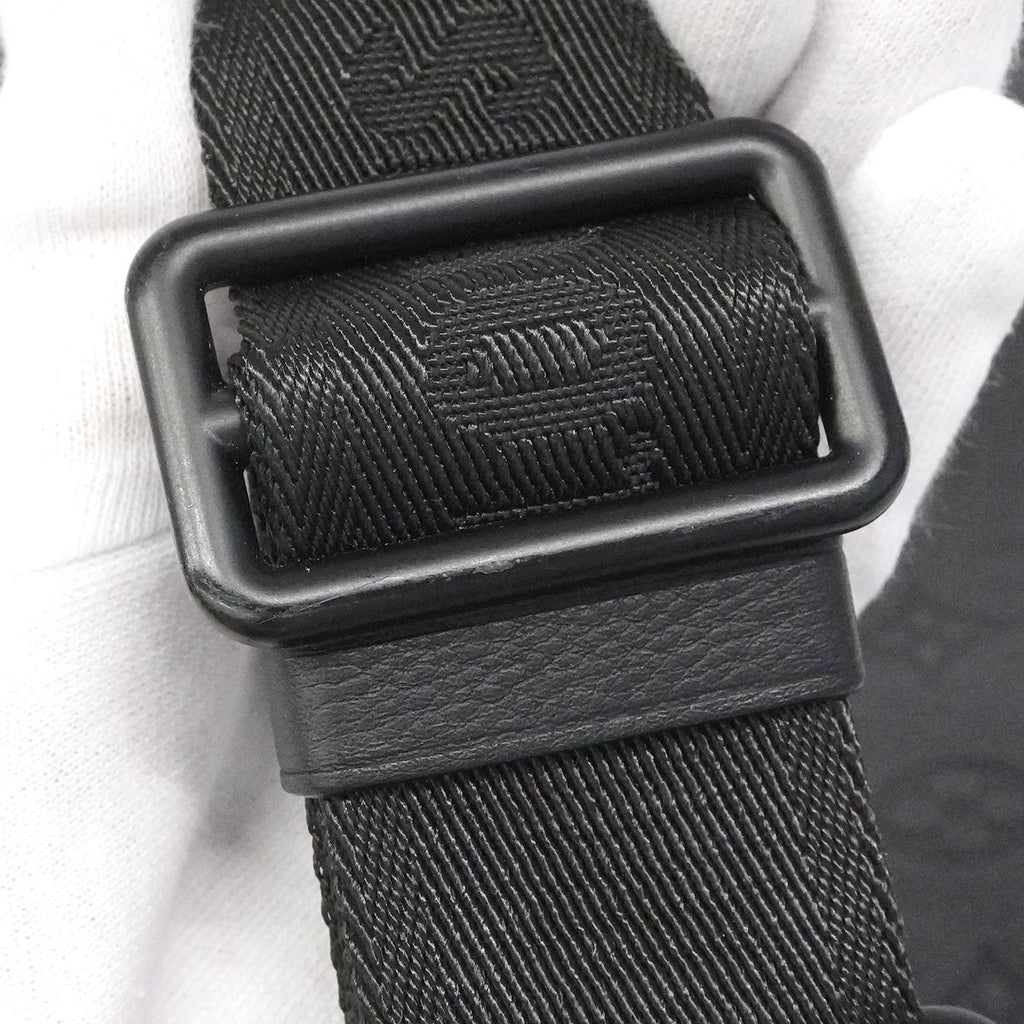 Louis Vuitton Belt Bag Monogram Shadow Duo Black — view 8