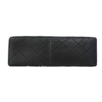 Chanel Shoulder Bag Mini Quilted Lambskin Black Gold — view 3