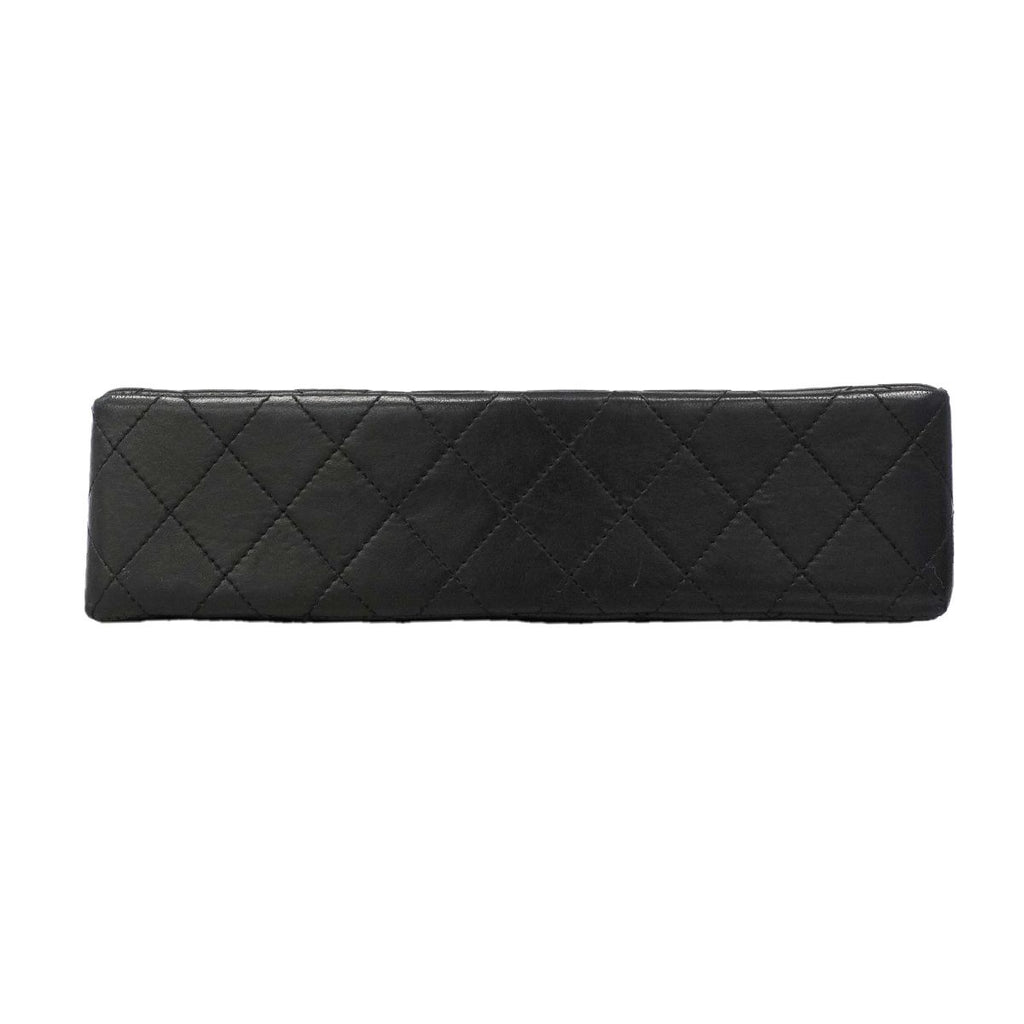 Chanel Shoulder Bag Quilted Limited Edition Lambskin Black Gold Silver — view 3