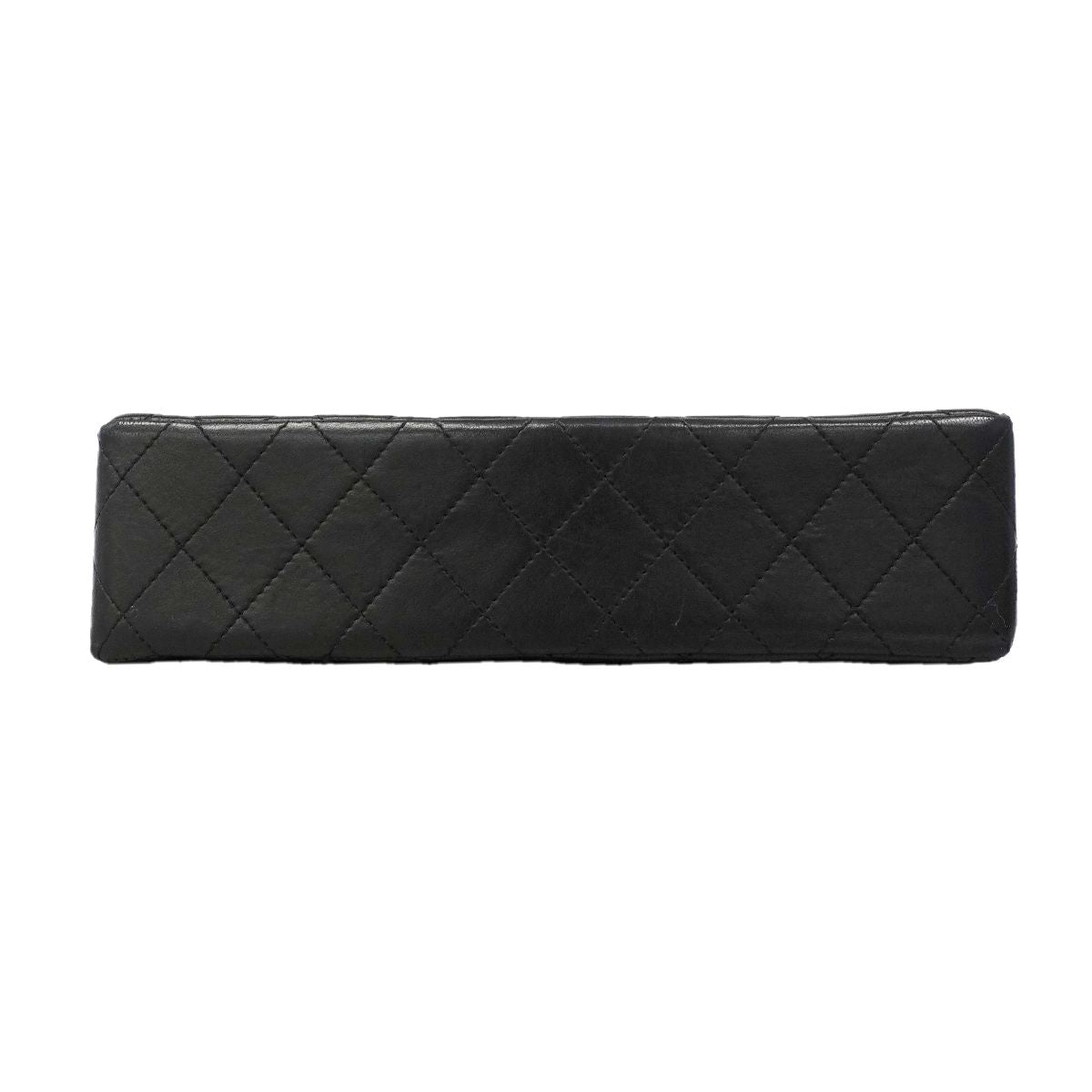 Chanel Shoulder Bag Quilted Limited Edition Lambskin Black Gold Silver — view 3