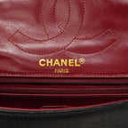 Chanel Shoulder Bag Quilted Limited Edition Lambskin Black Gold Silver — view 5