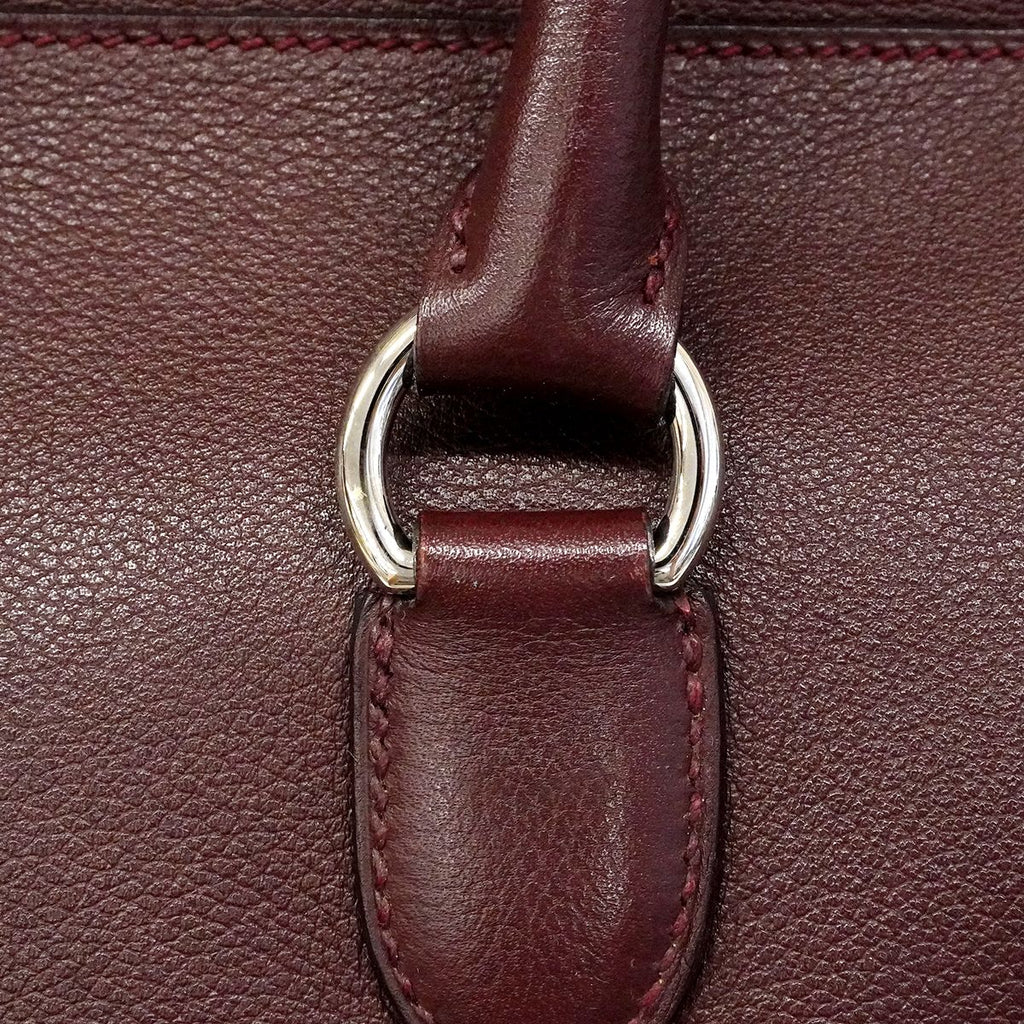 Hermes Handbag Toolbox 26 Color Rouge Ash Silver 2-Way — view 8