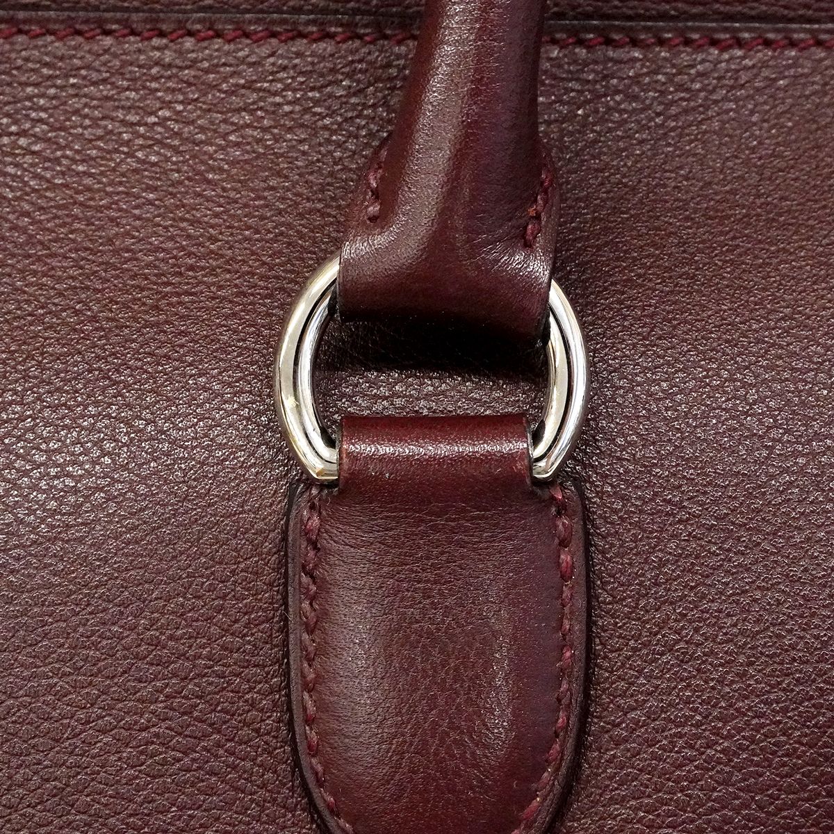 Hermes Handbag Toolbox 26 Color Rouge Ash Silver 2-Way — view 8