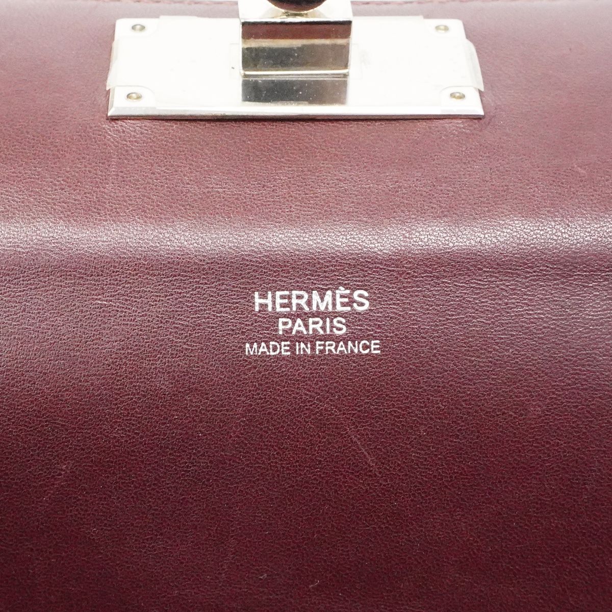 Hermes Handbag Toolbox 26 Color Rouge Ash Silver 2-Way — view 5