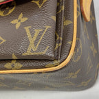 Louis Vuitton Shoulder Bag Monogram Viva Cite MM Brown — view 6